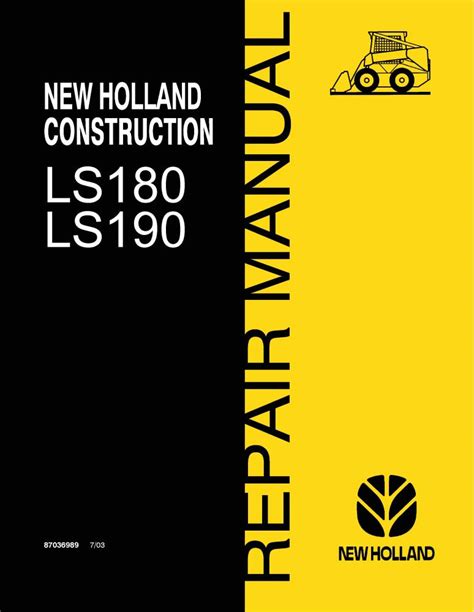 new holland skid steer ls180 manual|new holland ls180 years made.